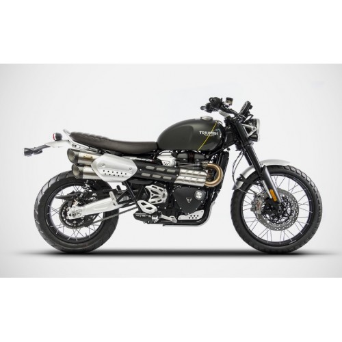 INOX APPROUVEE SILENCIEUX ZARD SCRAMBLER 1200