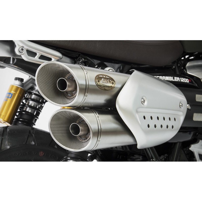 INOX APPROUVEE SILENCIEUX ZARD SCRAMBLER 1200