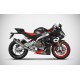 Kit completo racing inox/titanio ZARD RS 660