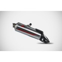 Silencioso racing acero inoxidable