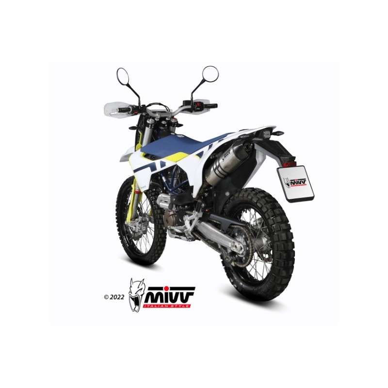 STR-1 stainless steel / carbon silencer