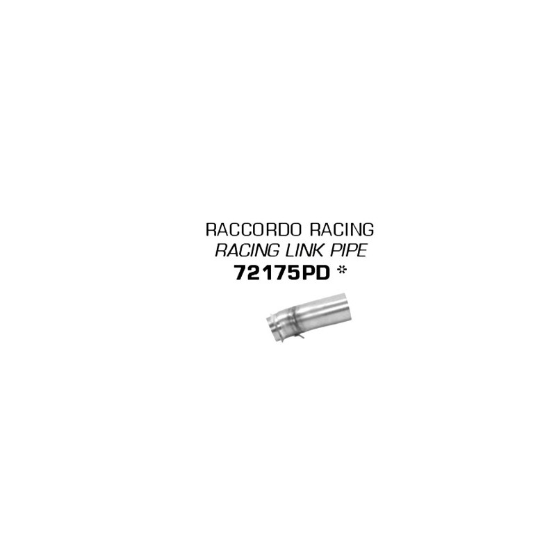 Tubo conector acero Racing