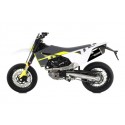 Silencieux Race-Tech aluminium dark/carbone