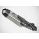 Racing titanium/carbon silencer