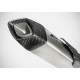 Racing titanium/carbon silencer