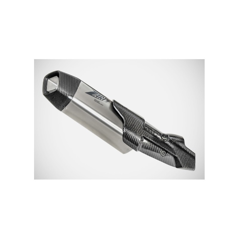 Racing titanium/carbon silencer