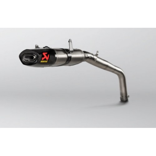 Approved titanium/carbon silencer