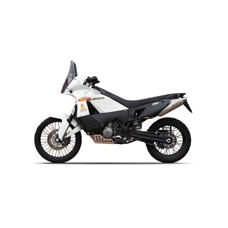 Silencieux double SP-1 en titane Racing