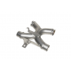 Zard Steel Catalytic Converter Eliminator Triumph Bobber 1200 (17-20)