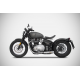 Escape doble EURO4 acero Zard Triumph Bobber 1200 (17-20)