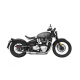Escape doble Racing acero Zard Triumph Bobber 1200 (17-20)
