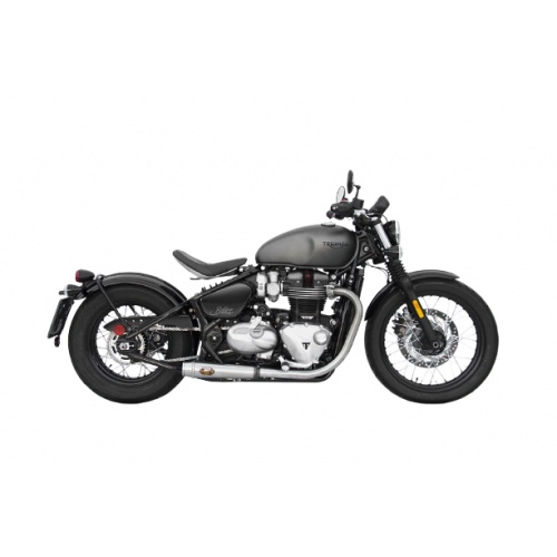 Escape doble Racing acero Zard Triumph Bobber 1200 (17-20)