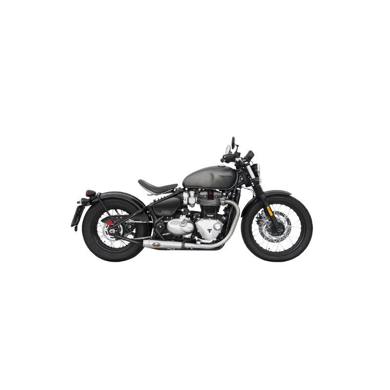 Escape doble Racing acero Zard Triumph Bobber 1200 (17-20)