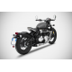 Échappement double Racing acier Zard Triumph Bobber 1200 (21-23)