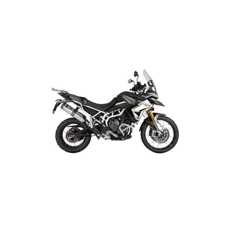 Escape EURO5 acero Zard Triumph Tiger 900 (20-23)
