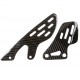 Protectores de talón carbono yamaha R1 09/13