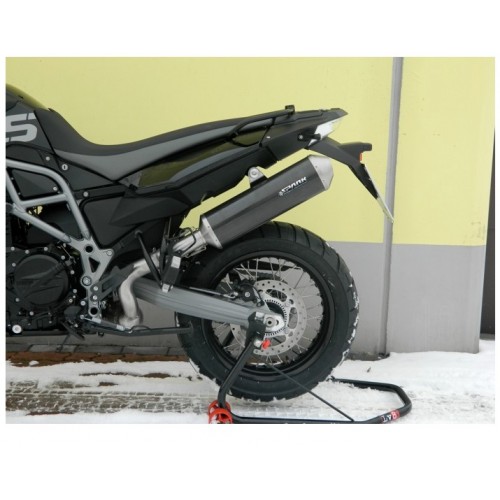 SILENCIOSO OVAL DARK STYLE SPARK BMW HOMOLOGADO