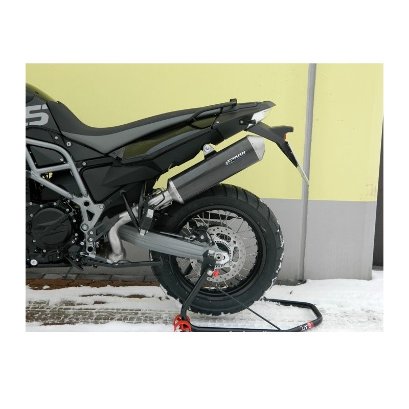 SILENCIOSO OVAL DARK STYLE SPARK BMW HOMOLOGADO