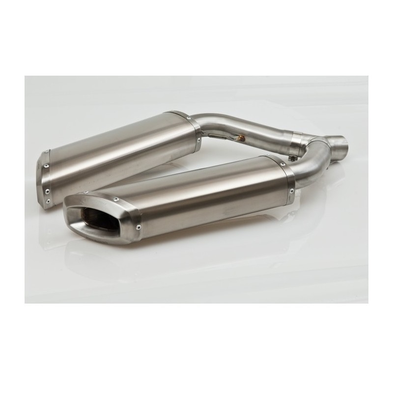 SILENCIADORES RECTANGULARES SPARK TITANIO 