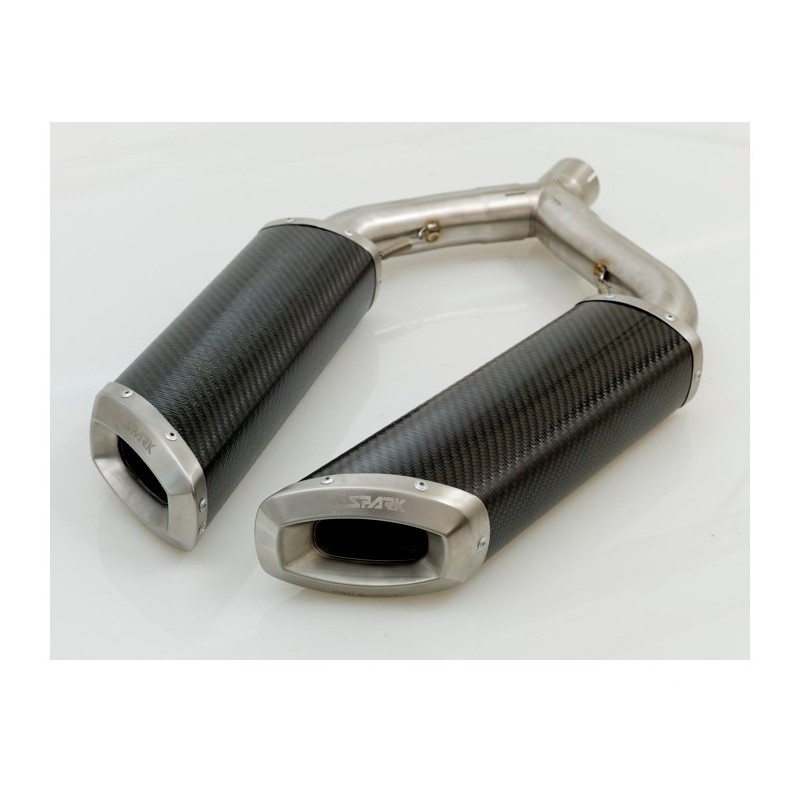 SILENCIADORES RECTANGULARES SPARK ACERO INOXIDABLE