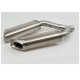 SILENCIADORES RECTANGULARES SPARK TITANIO 