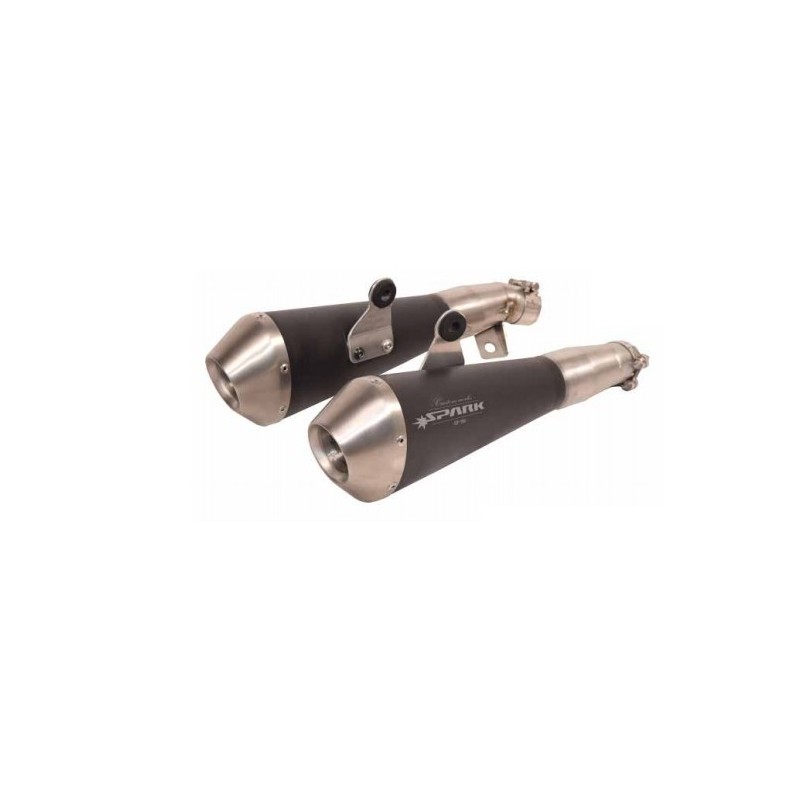 MEGAPHONE MUFFLER TRIUMPH T 100