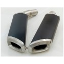 RECTANGULAR MUFFLER SPARK 848/1098/1198