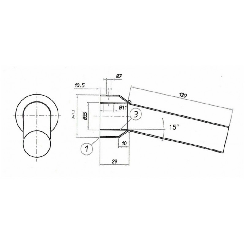 DB KILLER ESCAPE MEGAPHONE