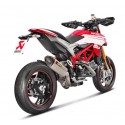ECHAPPEMENT AKRAPOVIC EN TITANE HYPERMOTARD